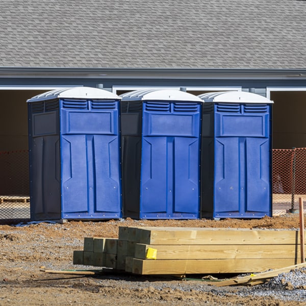 how do i determine the correct number of portable restrooms necessary for my event in Footville WI